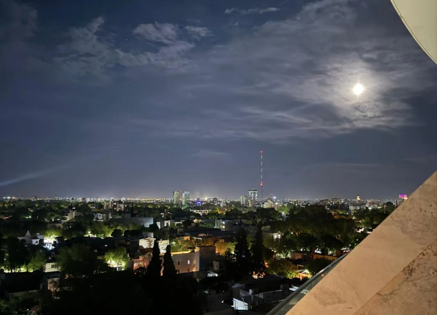 Depto Con Vista Increible A La Ciudad Y Cordillera , Con Balcon Apartment Mendoza
